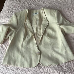 Moon Collection Cream Blazer